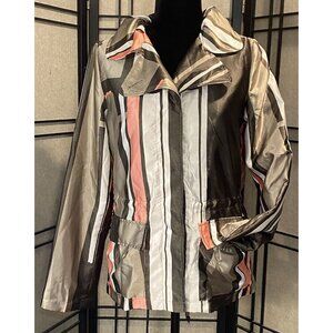 Montanaco Convertible Lined Jacket Cincheable Waist Inner Zip Carry Bag Size S